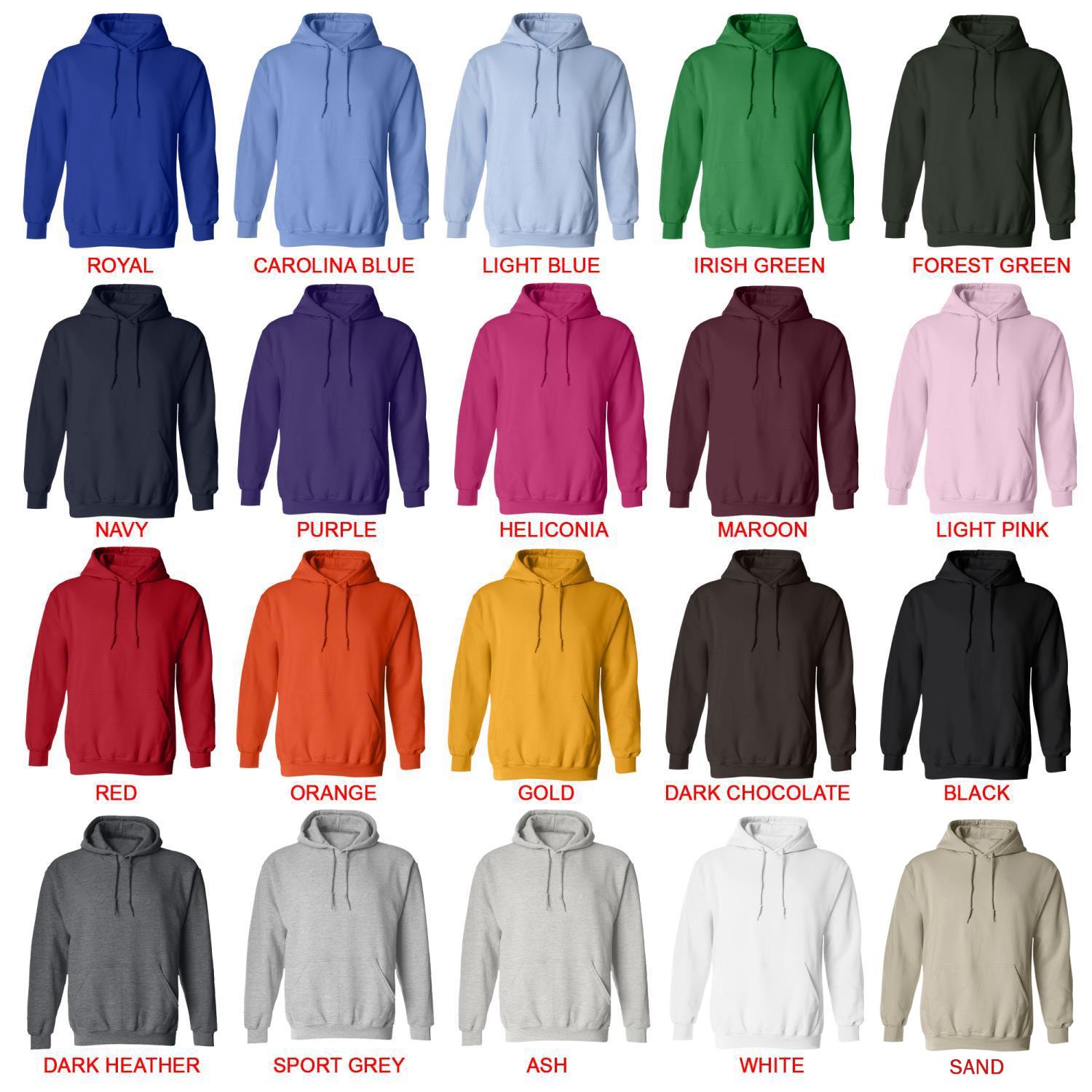 hoodie color chart - Kygo Shop