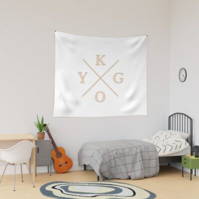 Kygo Logo Beige Tapestry